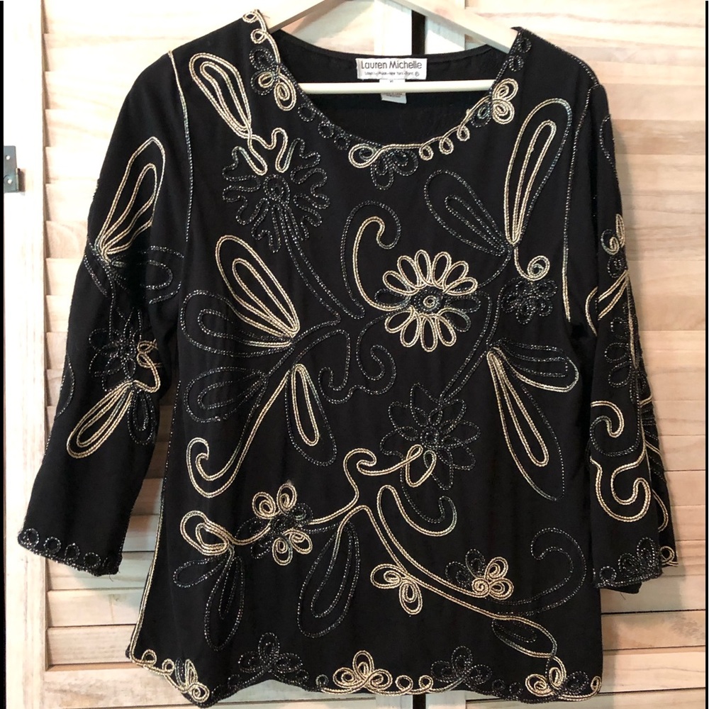 ♦️♦️♦️♦️♦️Beautifully detailed Party blouse